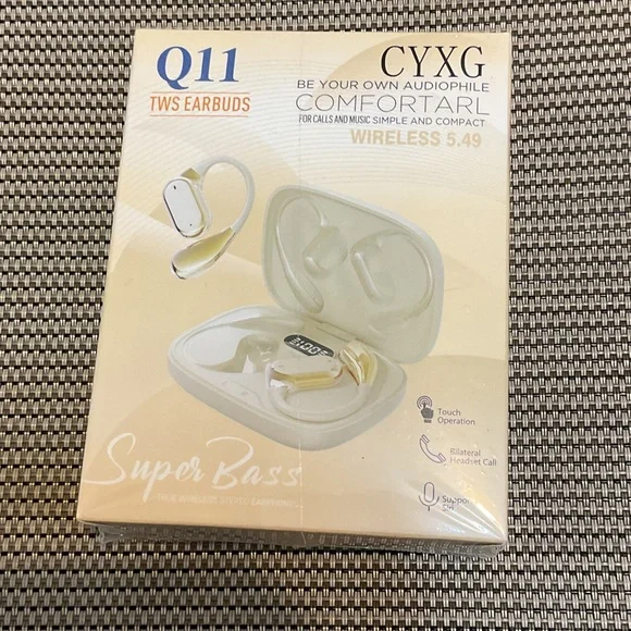 Q11 Wireless Earbuds AI TRANSLATOR 150 LANGUAGES - Picture 1 of 2